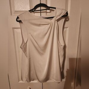 Calvin Klein White Work Blouse